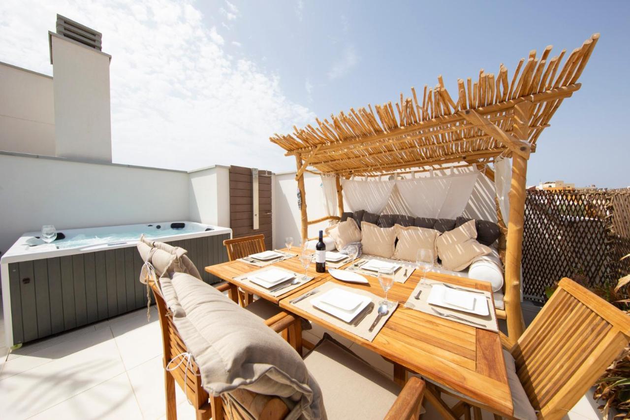Medano4You Tina'S Jacuzzi Terrace Playa Chica El Medano  Bagian luar foto